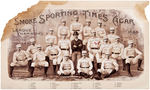 "SPORTING TIMES" 1888 CHAMPIONS NEW YORK GIANTS BASEBALL CABINET CARD.