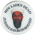 BIN LADEN ALIVE THAN DEAD PHOTOGRAPHIC IMAGE CHANGING FLASHER BUTTON.