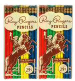 ROY ROGERS PENCILS PAIR OF UNUSED PACKS.