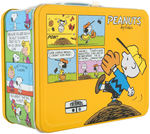 "PEANUTS" METAL LUNCHBOX WITH THERMOS.