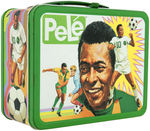 "PELÉ" METAL LUNCHBOX WITH THERMOS.