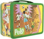 "PELÉ" METAL LUNCHBOX WITH THERMOS.