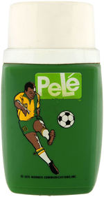 "PELÉ" METAL LUNCHBOX WITH THERMOS.