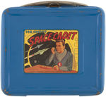 "TOM CORBETT SPACE CADET" METAL LUNCHBOX WITH THERMOS.