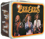 "BEE GEES" METAL LUNCHBOX PAIR WITH THERMOSES.