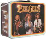 "BEE GEES" METAL LUNCHBOX PAIR WITH THERMOSES.