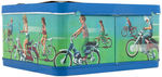 "THE CYCLIST - DIRT BIKE" METAL LUNCHBOX WITH THERMOS.