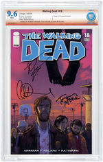 "THE WALKING DEAD" CBCS VERIFIED SIGNATURE TRIO.