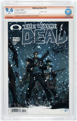 "THE WALKING DEAD" #5 FEBRUARY 2004 CBCS VERIFIED SIGNATURE 9.6 NM+.