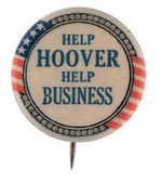 "HELP HOOVER HELP BUSINESS."