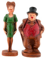 "MAGGIE & JIGGS" MULTI-PRODUCTS FIGURE PAIR WITH ORIGINAL BOXES.