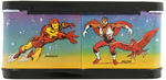 "MARVEL COMICS' SUPER HEROES" UNUSED METAL LUNCHBOX WITH THERMOS.