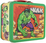 "THE INCREDIBLE HULK" METAL LUNCHBOX WITH THERMOS.