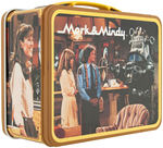 "MORK & MINDY" UNUSED METAL LUNCHBOX WITH THERMOS.