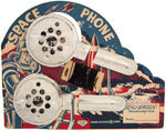 "SPACE PHONE" CARDED SET.