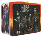 "KISS" UNUSED METAL LUNCHBOX WITH THERMOS.