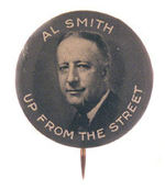 AL SMITH GREAT SLOGAN WITH PHOTO.