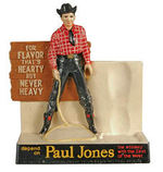 "PAUL JONES WHISKEY" BOTTLE DISPLAY.