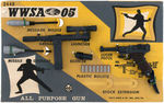 "WWSA 05" CARDED GUN SET PAIR.