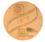 MEDAL AWARDED TO WILT CHAMBERLAIN FOR VOLKSWAGEN TV AD.