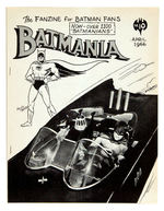 "BATMANIA" FANZINE LOT.