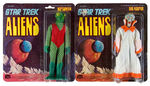 “STAR TREK ALIENS” MEGO FIGURE PAIR ON CARDS.