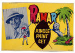 "RAMAR OF THE JUNGLE" GAME & PAINT SET.