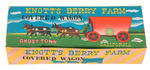 "KNOTT'S BERRY FARM COVERED WAGON" BOXED.