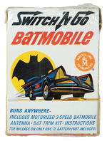 "SWITCH 'N GO BATMOBILE."