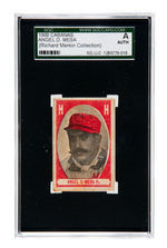 1909 CABANAS ANGEL D. MESA SGC A (AUTHENTIC)  (RICHARD MERKIN COLLECTION).