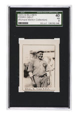 1923-1924 BILLIKEN PEDRO DIBUT SGC 40 VG 3 (RICHARD MERKIN COLLECTION).