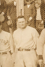 1924 WALTER JOHNSON BARNSTORMING TEAM PHOTO FEATURING A YOUNG LOU GEHRIG.