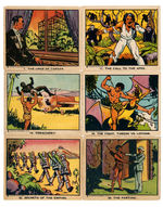 "TARZAN AND THE CRYSTAL VAULT OF ISIS" CANADIAN VERSION GUM CARD SET.