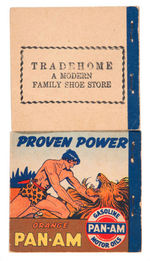 “TARZAN" PAN-AM MOTOR OILS/SHOE STORE PREMIUM BOOK PAIR.