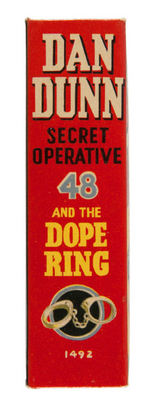 "DAN DUNN SECRET OPERATIVE 48 AND THE DOPE RING" FILE COPY BTLB.