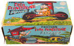 "FLINTSTONE FLIVVER" BOXED MARX TIN LITHO FRICTION VARIETY TOY.