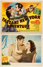 "TARZAN'S NEW YORK ADVENTURE" LOBBY CARD LOT.