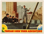 "TARZAN'S NEW YORK ADVENTURE" LOBBY CARD LOT.