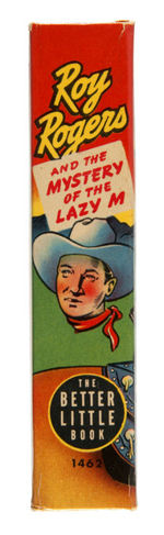 "ROY ROGERS AND THE MYSTERY OF THE LAZY M" FILE COPY BTLB.