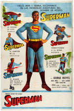 "SUPERMAN" ARGENTINEAN MOVIE POSTER.