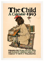 “JESSIE WILLCOX SMITH/ELIZABETH SHIPPEN GREEN 1903 CALENDAR” PROMO POSTER.