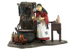 "OLD WITCH" BUILT-UP STORE DISPLAY MODEL ISSUED BY AURORA.