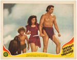 "TARZAN'S SECRET TREASURE" LOBBY CARD PAIR.