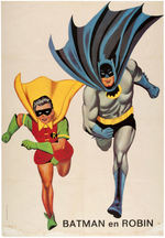 BATMAN & ROBIN FRENCH POSTER.