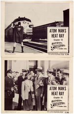 "ATOM MAN VS. SUPERMAN" LOBBY CARD LOT.