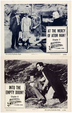 "ATOM MAN VS. SUPERMAN" LOBBY CARD LOT.