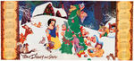 WALT DISNEY STUDIO 1955-1959 CHRISTMAS CARD LOT.