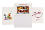 WALT DISNEY STUDIO 1970s-1980s CHRISTMAS CARD LOT.