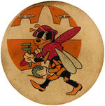 WALT DISNEY STUDIO-DESIGNED INSIGNIA PATCH.