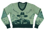 HOPALONG CASSIDY CHILD'S SWEATER & JEANS.